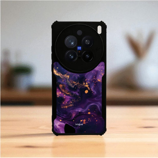 ivogue Purple Alchemy Mobile Cover For VIVO X200 Pro