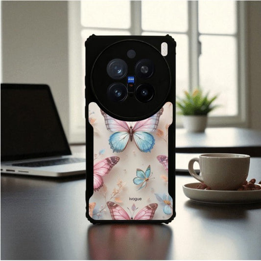 ivogue Butterfly Bloom Mobile Cover For VIVO X200 Pro