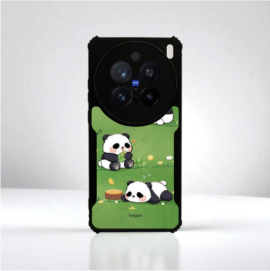 ivogue Panda Playground Mobile Cover For VIVO X200 Pro