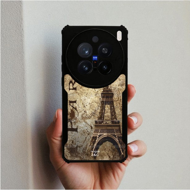 ivogue Timeless Paris Mobile Cover For VIVO X200 Pro