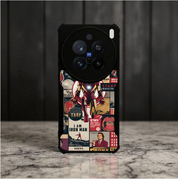 ivogue Iron Man Mobile Cover For VIVO X200 Pro