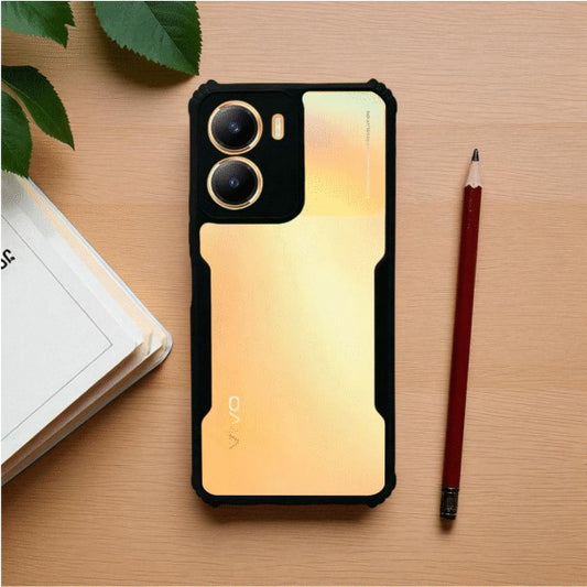 ivogue ipackey Clear Mobile Cover For VIVO Y56
