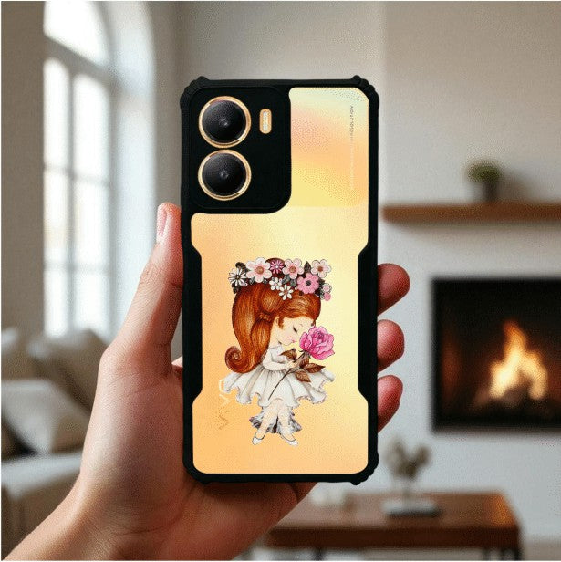 ivogue Flower Girl Mobile Cover For VIVO Y16
