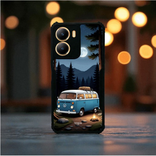 ivogue Moonlight Camp Mobile Cover For VIVO Y56