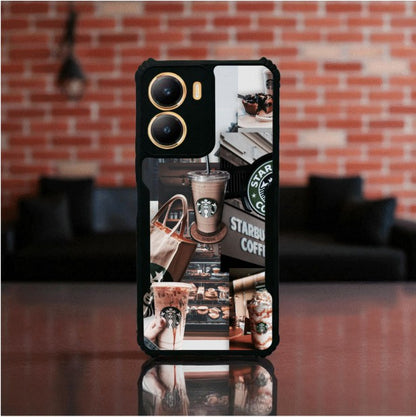 ivogue Starbucks Coffee Mobile Cover For VIVO Y56