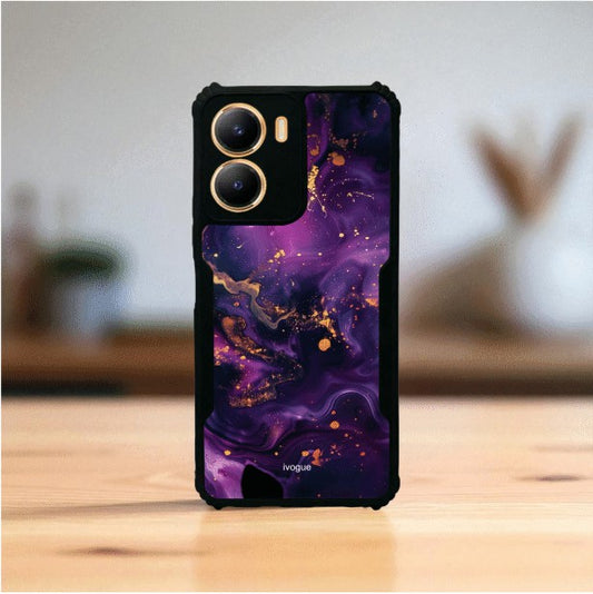 ivogue Purple Alchemy Mobile Cover For VIVO Y56