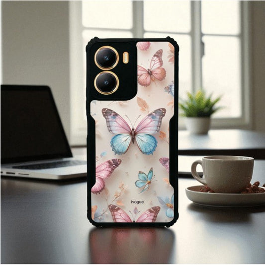 ivogue Butterfly Bloom Mobile Cover For VIVO Y16