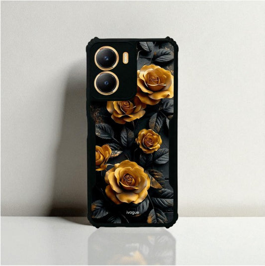 ivogue Golden Rose Mobile Cover For VIVO T2X