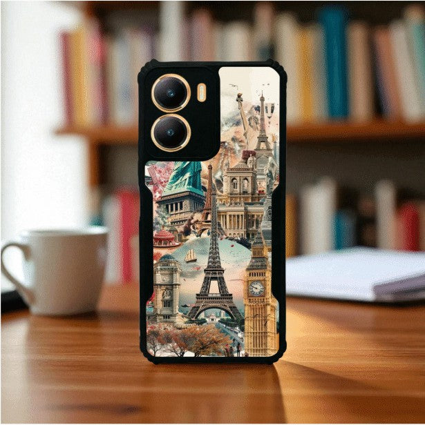 ivogue Travel Dreams Mobile Cover For VIVO T2X