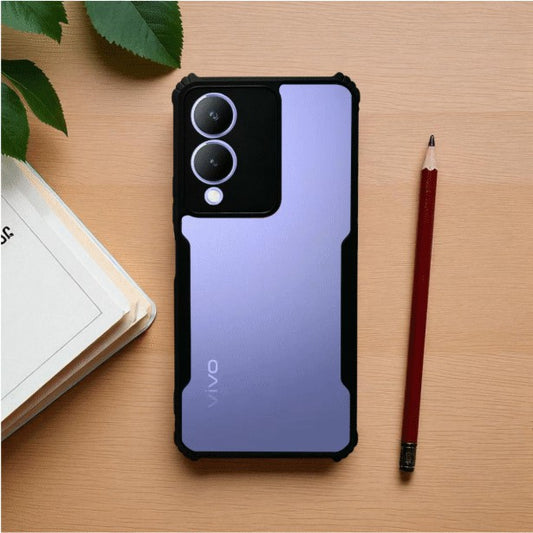 ivogue ipackey Clear Mobile Cover For VIVO Y28