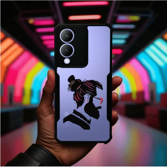 ivogue Men's Style Mobile Cover For VIVO Y17s