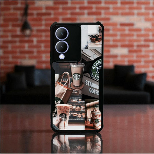 ivogue Starbucks Coffee Mobile Cover For VIVO Y28