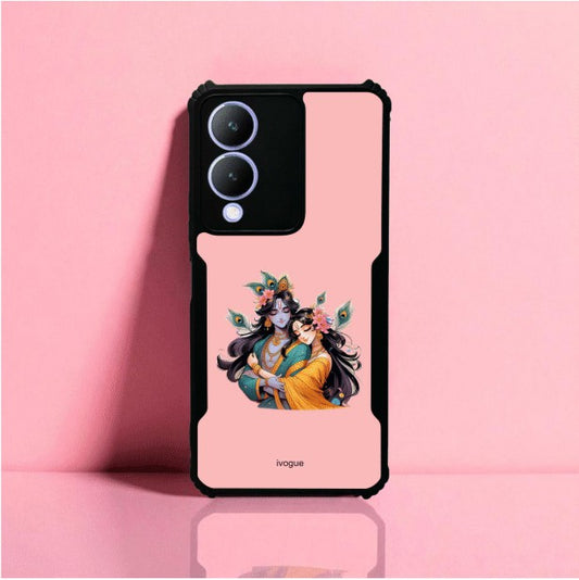 ivogue Radha Krishna Bliss Mobile Cover For VIVO Y28