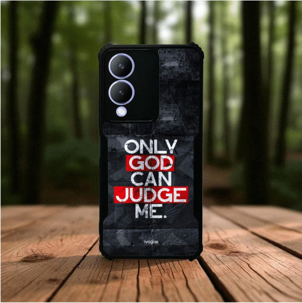 ivogue Only God Can Judge Me Mobile Cover For VIVO Y28