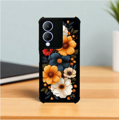 ivogue Retro Petals Mobile Cover For VIVO Y28