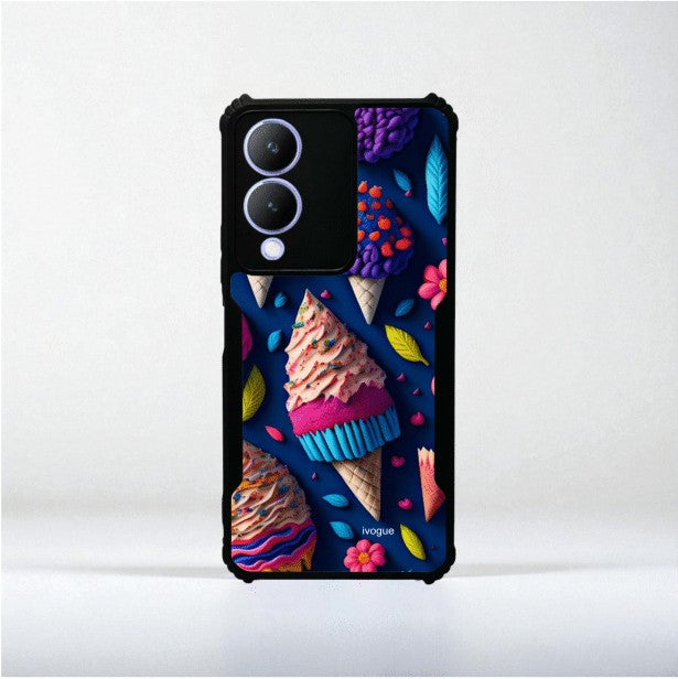 ivogue Cone of Colors Mobile Cover For VIVO Y17s