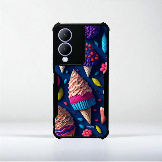 ivogue Cone of Colors Mobile Cover For VIVO Y17s