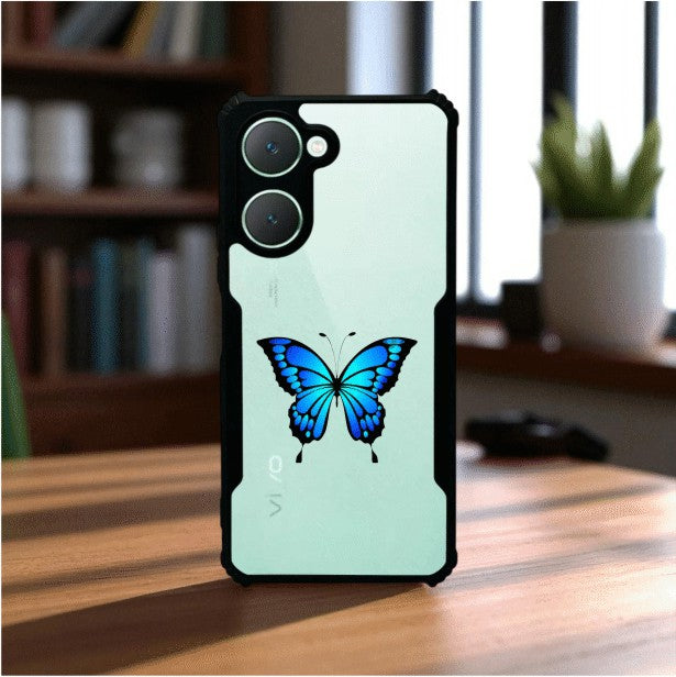 ivogue Butterfly Mobile Cover For VIVO T3 Lite