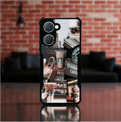 ivogue Starbucks Coffee Mobile Cover For VIVO Y28e