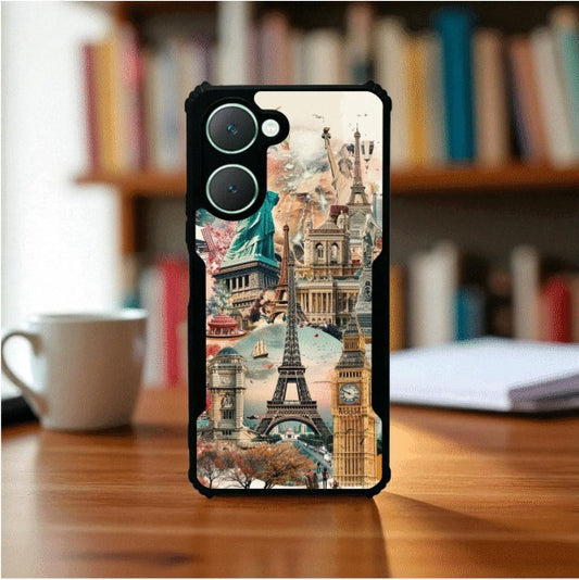 ivogue Travel Dreams Mobile Cover For VIVO Y18i