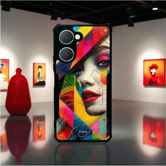 ivogue Modern Art Mobile Cover For VIVO T3 Lite