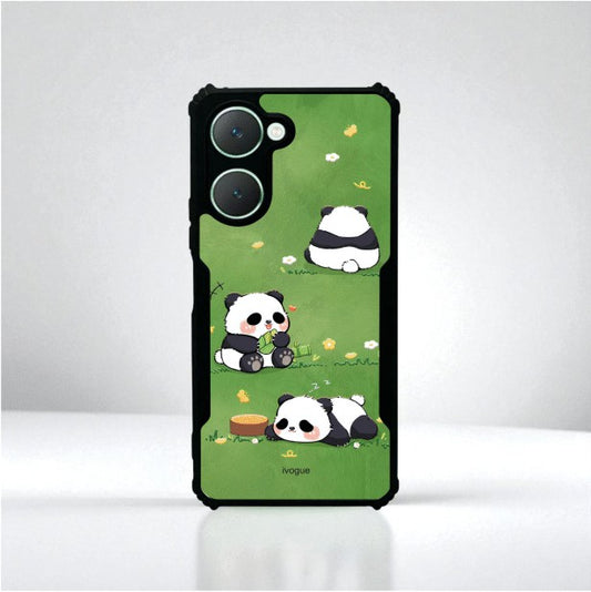 ivogue Panda Playground Mobile Cover For VIVO Y18e