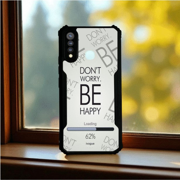 ivogue Be Happy Mobile Cover For VIVO Y19 (4G)