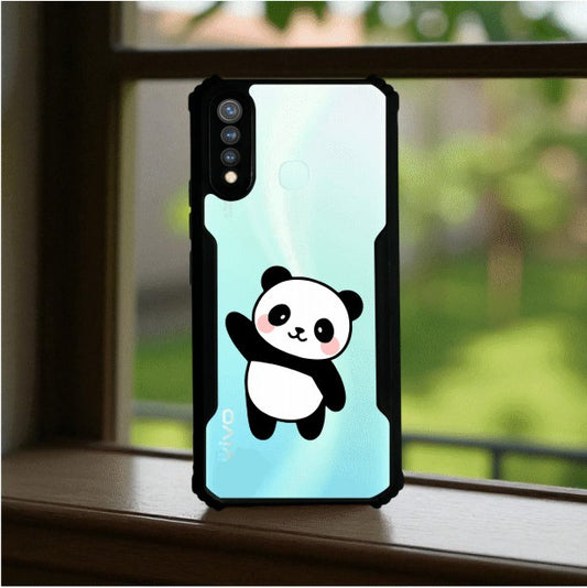 ivogue Panda Mobile Cover For VIVO Y19 (4G)