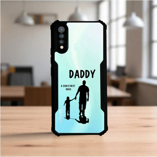 ivogue Daddy and Son Mobile Cover For VIVO Y19 (4G)
