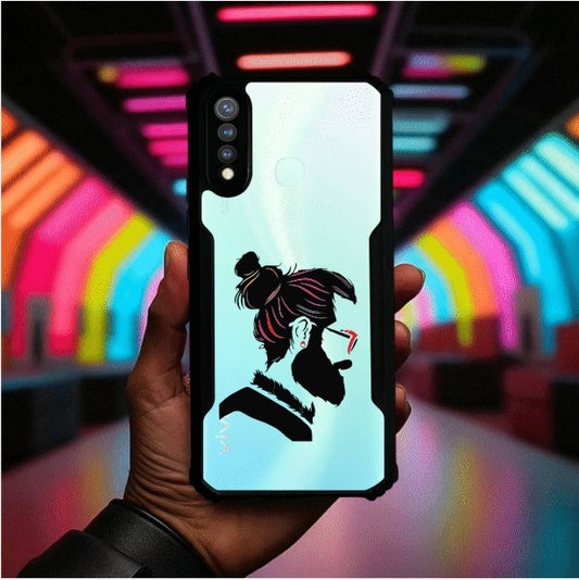 ivogue Men's Style Mobile Cover For VIVO Y19 (4G)