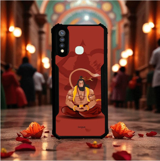 ivogue Veer Hanuman Mobile Cover For VIVO Y19 (4G)
