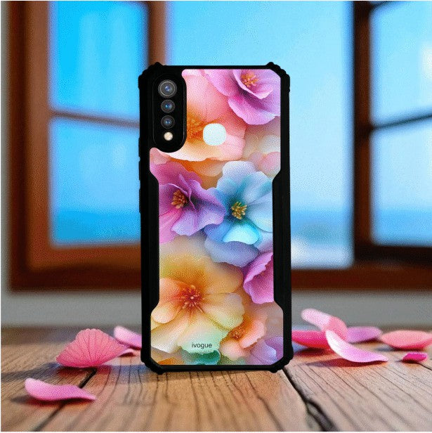 ivogue Bloom Bliss Mobile Cover For VIVO Y19 (4G)