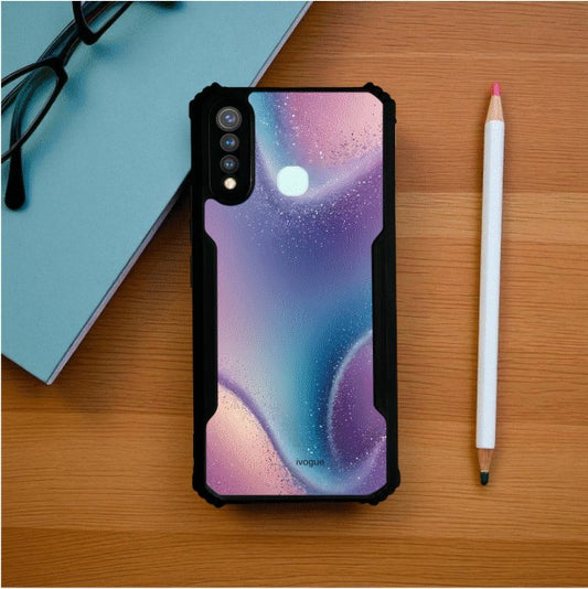 ivogue Pastel Aurora Mobile Cover For VIVO Y19 (4G)