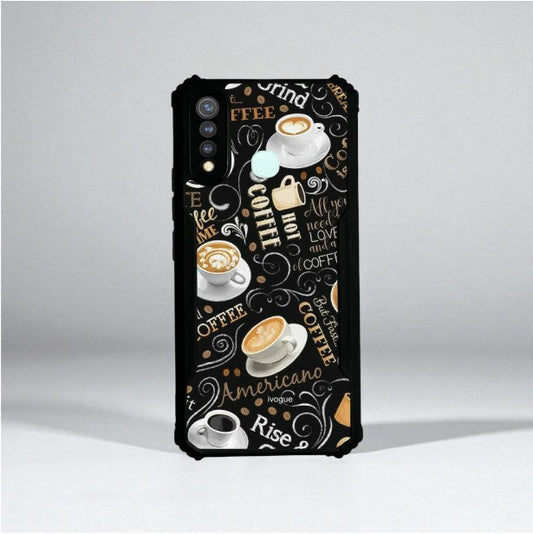 ivogue Coffee O’Clock Mobile Cover For VIVO Y19 (4G)