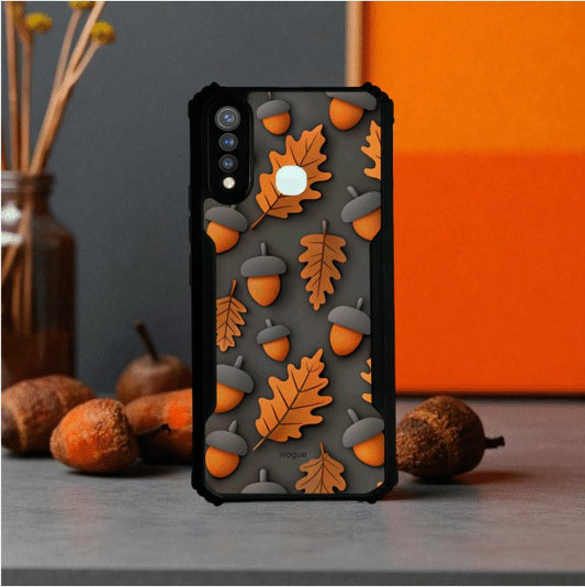 ivogue Oak & Acorn Mobile Cover For VIVO Y19 (4G)