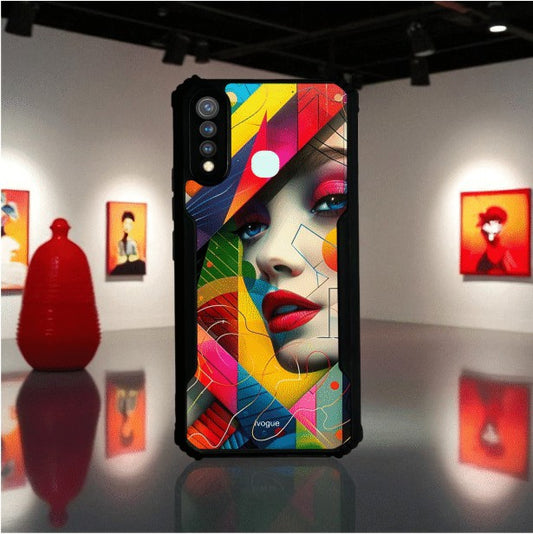 ivogue Modern Art Mobile Cover For VIVO Y19 (4G)