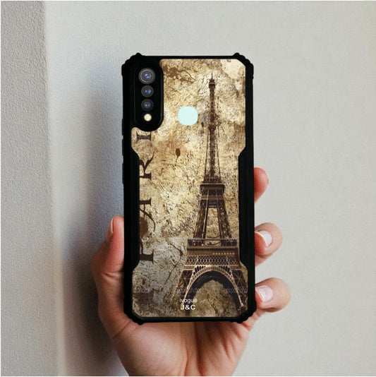 ivogue Timeless Paris Mobile Cover For VIVO Y19 (4G)