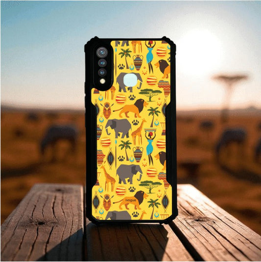 ivogue Safari Spirit Mobile Cover For VIVO Y19 (4G)