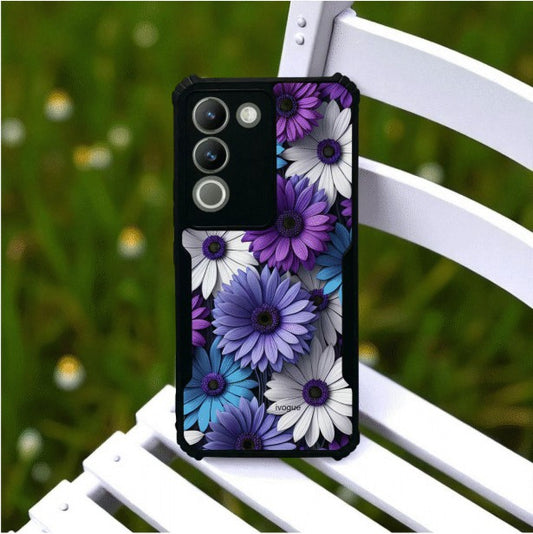 ivogue Violet Bloom Mobile Cover For VIVO Y200