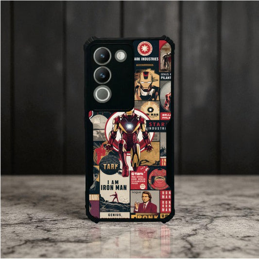 ivogue Iron Man Mobile Cover For VIVO Y200