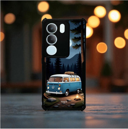 ivogue Moonlight Camp Mobile Cover For VIVO Y19s