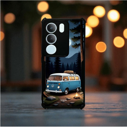 ivogue Moonlight Camp Mobile Cover For VIVO Y19s