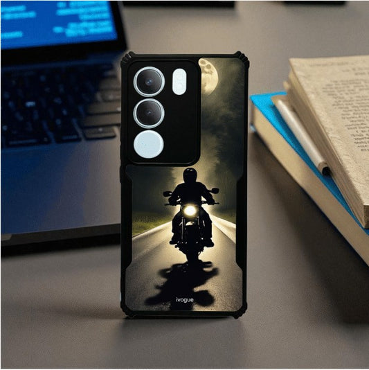 ivogue Bike Rider Mobile Cover For VIVO Y19s
