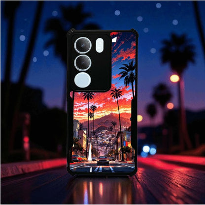 ivogue Palm City Nights Mobile Cover For VIVO Y29