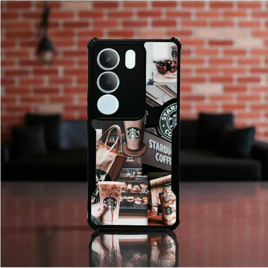 ivogue Starbucks Coffee Mobile Cover For VIVO Y19s