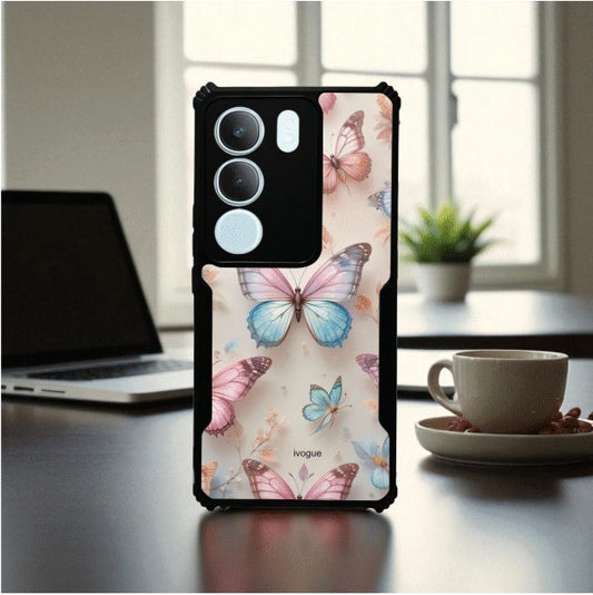 ivogue Butterfly Bloom Mobile Cover For VIVO Y29