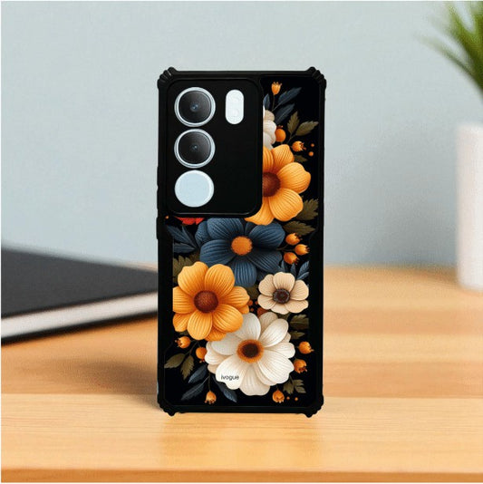 ivogue Retro Petals Mobile Cover For VIVO Y29