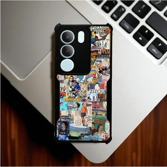 ivogue Golden Era Football Mobile Cover For VIVO Y19s