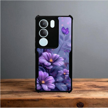 ivogue Purple Serenity Mobile Cover For VIVO Y19s