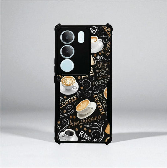 ivogue Coffee O’Clock Mobile Cover For VIVO Y19s